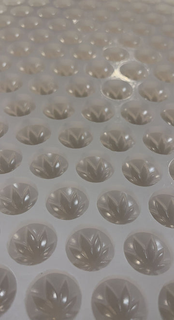 3,1 ml de moule en silicone à feuilles