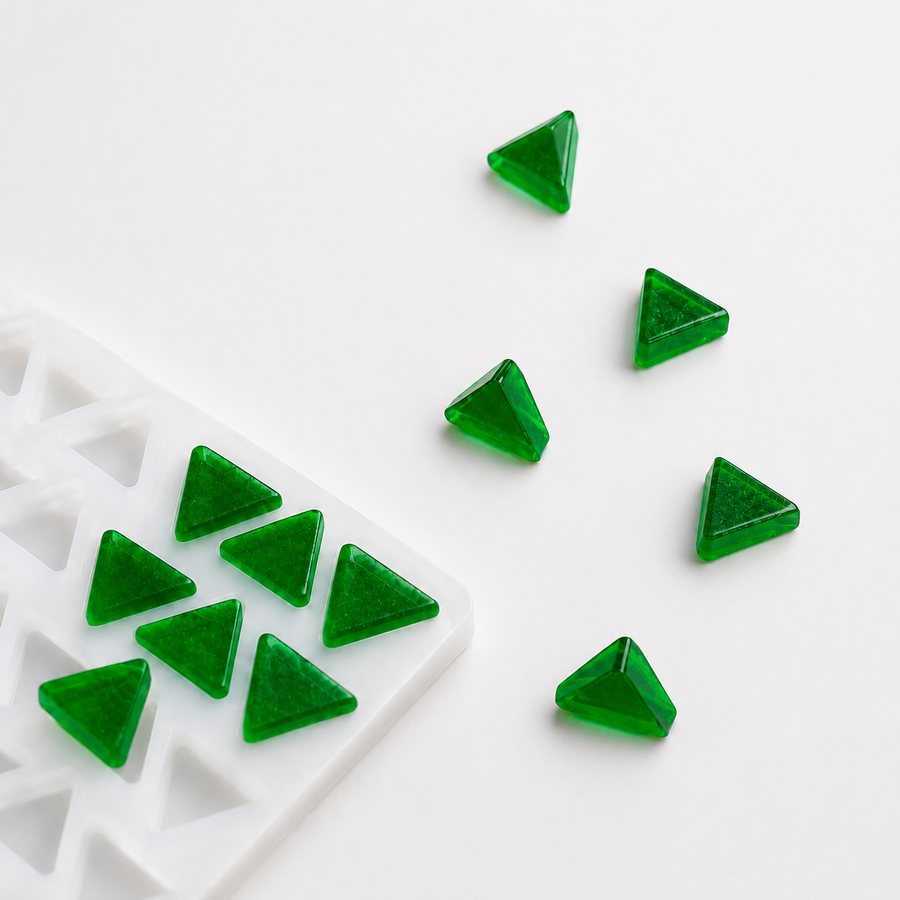 Moules triangulaires pour bonbons gélifiés