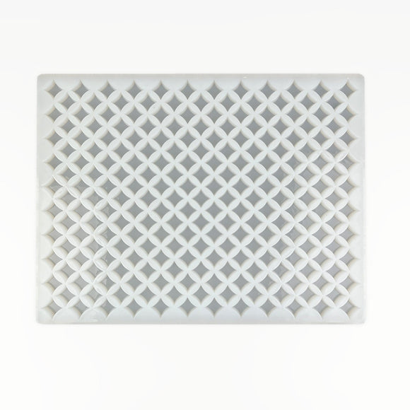 Horizontal top view of the 2mL Star Gummy Mold showing 219 star-shaped cavities