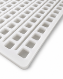 2.3mL universal depositor cube mold with 136 cavities angled view