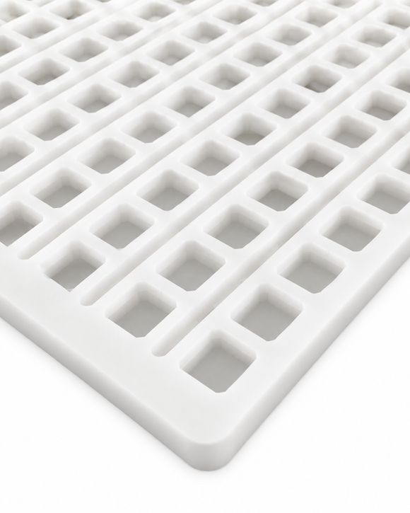 2.3mL universal depositor cube mold cavity detail