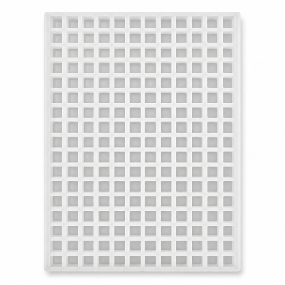 Moule gommeux carré de 2,5 ml - 216 cavités
