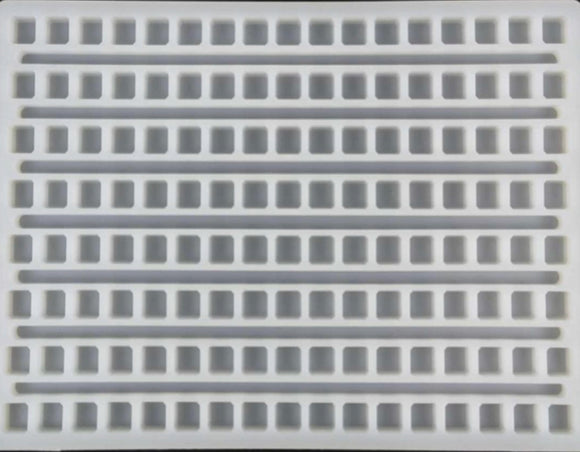 2,3 ml de déposant universel Cube moule gommeux - 136 cavités