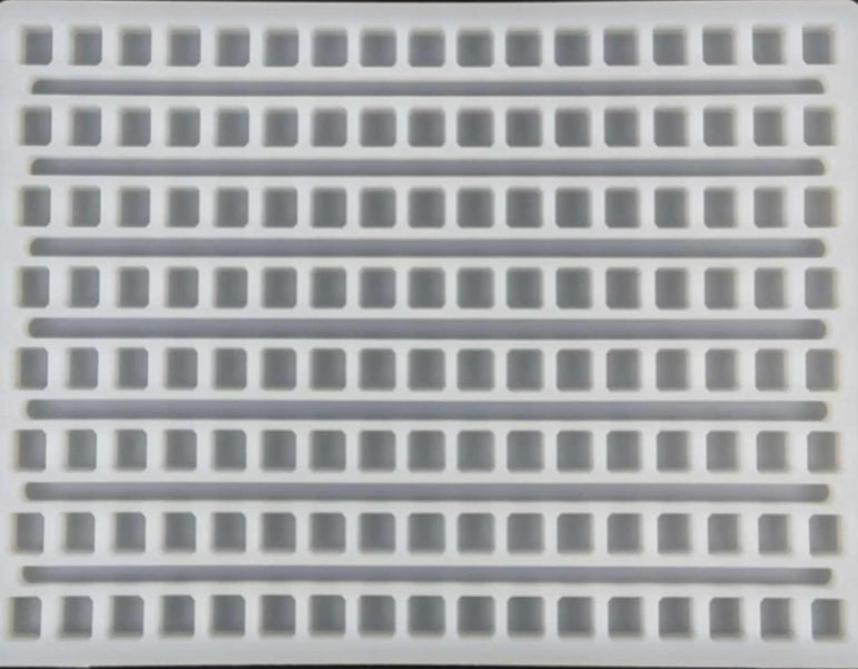 2,3 ml de déposant universel Cube moule gommeux - 136 cavités