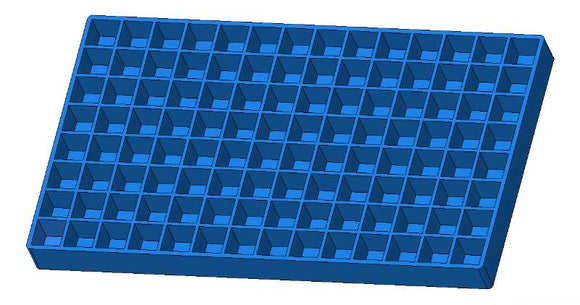 Moule gommeux de 2 ml - 112 cavités