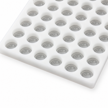 Moule gommeux Smiley Face 4 ml - 140 cavités