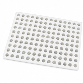 4mL smiley face gummy mold top view