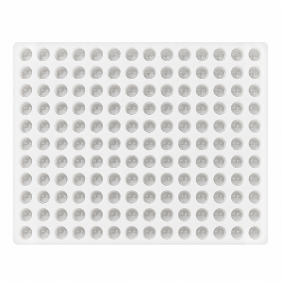 Moule gommeux Smiley Face 4 ml - 140 cavités