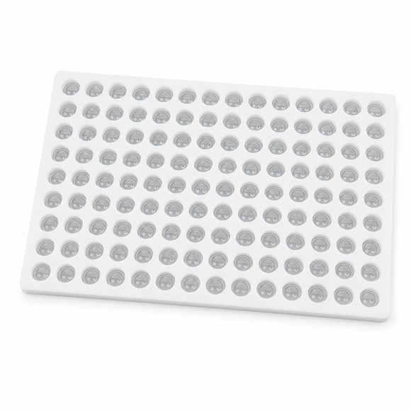 Moule gommeux Smiley Face 4 ml - 140 cavités