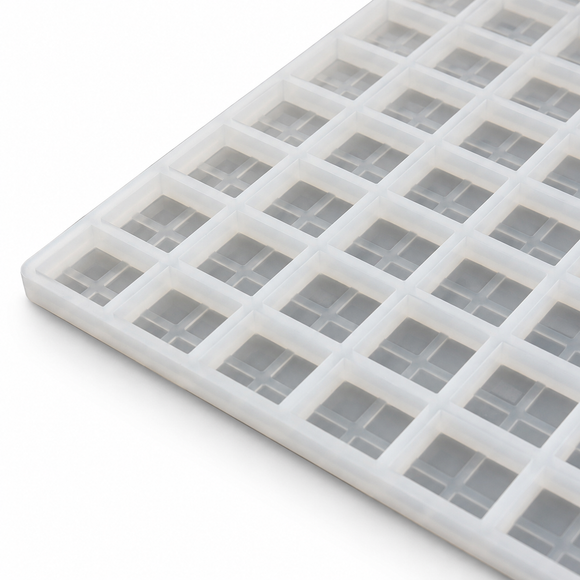 Moule gommeux en brique de 6 ml - 204 cavités