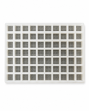 Commercial 7.4mL brick silicone gummy mold full view