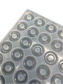 Moule gommeux en silicone à anneau de pêche 3 ml - 108 cavités-1