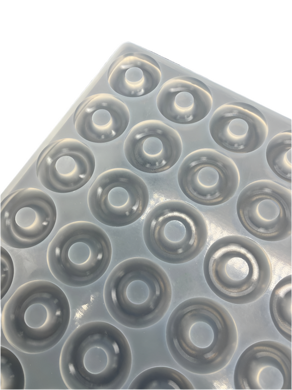 Moule gommeux en silicone à anneau de pêche 3 ml - 108 cavités