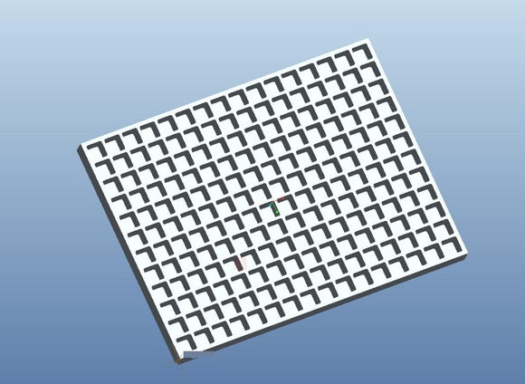 Moule gommeux cube 8 ml - 192 cavités