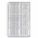 Moule à chocolat personnalisé - vue du produit, en polycarbonate, cavites en forme arbre, 64 cavites