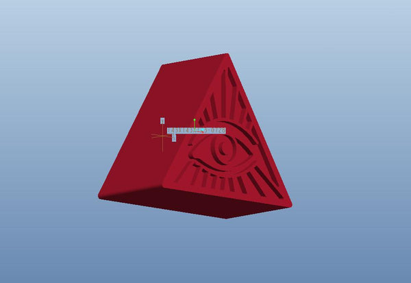 Moule en forme de pyramide 60x228 mm